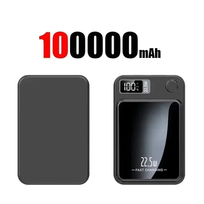 Lenovo PD22.5W Fast Charging Magnetic Wireless 500000mAh Large Capacity External Battery Power Bank For iPhone Samsung