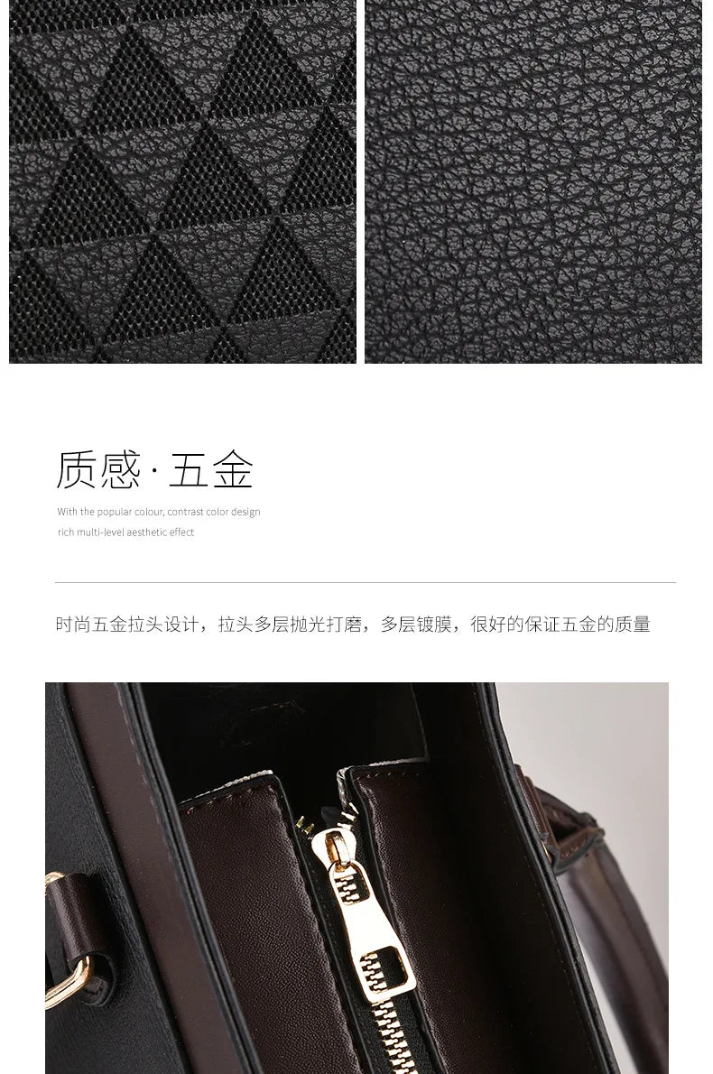Elegant Women Shoulder Bag PU Leather Ladies Messenger Bag Fashion Single Totes Bag Korean Luxury Lady Handbags Bolsa Feminina