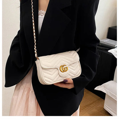 2026 Light Luxury Fashion Women'S  Shoulder Crossbody Bag Niche New Underarm Bag Fashionable Chain Bag Handbag Bag For Women