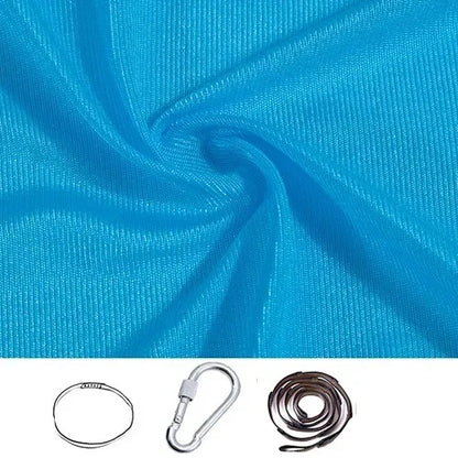 Sensory Swing for Children's Child 150X280CM Home Hammock Hangemock Adjustable Yoga Fitness Tool with Extension Straps Carabiner