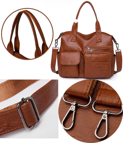 Luxury Designer Handbags Women Purses And Handbags Retro Shoulder Bags High Quality Leather Crossbody Bags for Women 2024 Sac