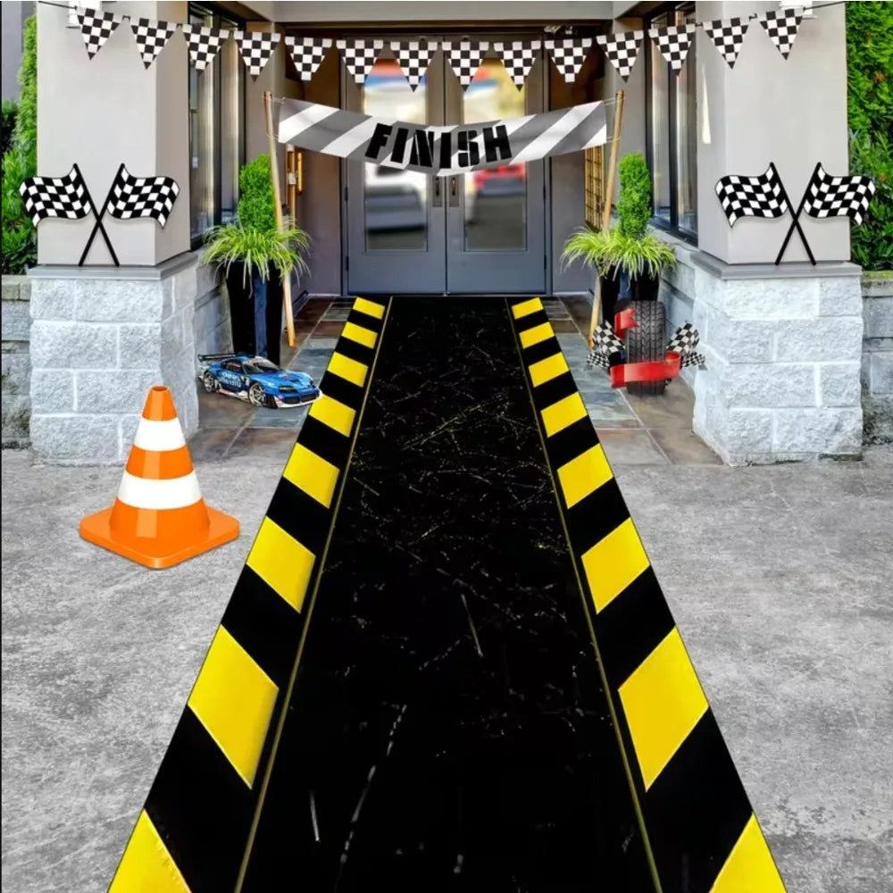 Funny Motorcycle Mat and Carpet Anti Slip Easy Clean Durable Carpet Perfect for Home Kitchen Corridor or Vacation Rugs Carpet