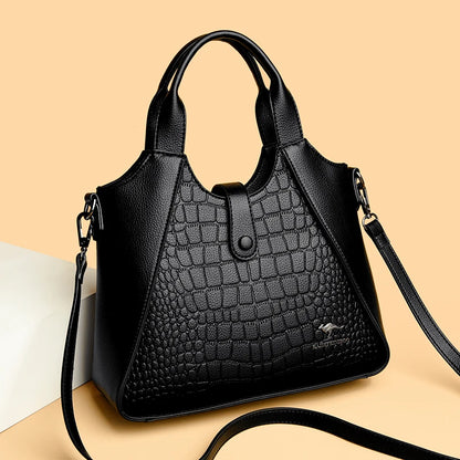 Luxury Designer Handbag Brand High Quality Soft Leather Bags 2024 Sac Crossbody Shoulder Bag For Womens Casual Tote Bag Bolsos