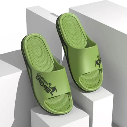 New Men's Slippers for Summer Outdoor Wear, EVA Sports Trend, Couple's Home Bathroom, Soft Soled Home, Men's Cool Slippers