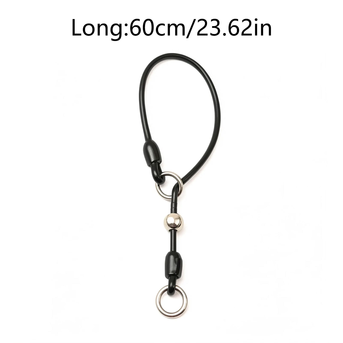 Dog Collar Steel Wire Coated P Rope Anti Explosion Collar Training Use P Rope Collar Suitable For Walking Medium Large Dogs