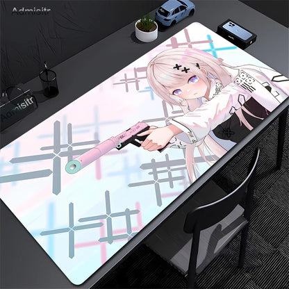 90x40cm Large Size Mouse Pad Art Desk Pads Printstream Gaming Mice Pad Non-slip Rubber Mat Company Long Table Mats XXL For Csgo