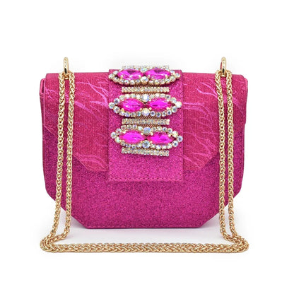 Ladies Shoe and Bag Set Latest Designers Women Nigerian Italian Shoes and Bag Set Decorated with Rhinestone Luxury Wedding Pumps