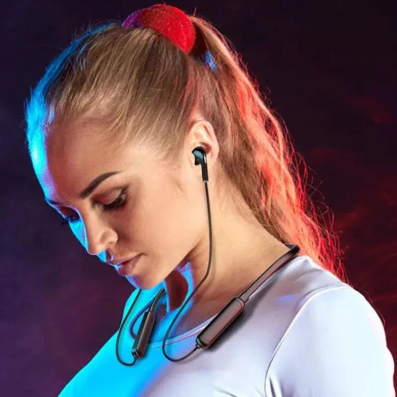New Wireless Bluetooth 5.3 Neck-Hanging Type Stereo Bluetooth Earphone Earphones With Mic Bluetooth Headset Bluetooth Headphone