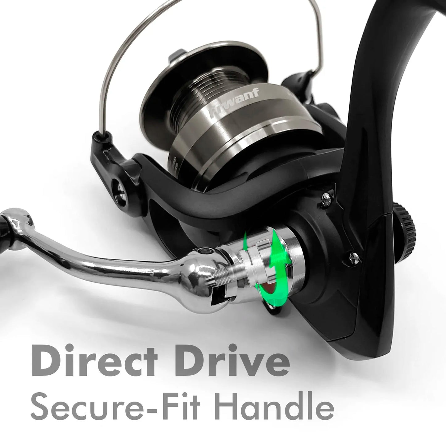 5.0:1 Spinning Fishing Reel Shallow Spool Max Drag 10kg 8BB Bass Pike Fishing For Carp fishing Wheel Salt Water Fishing Reel