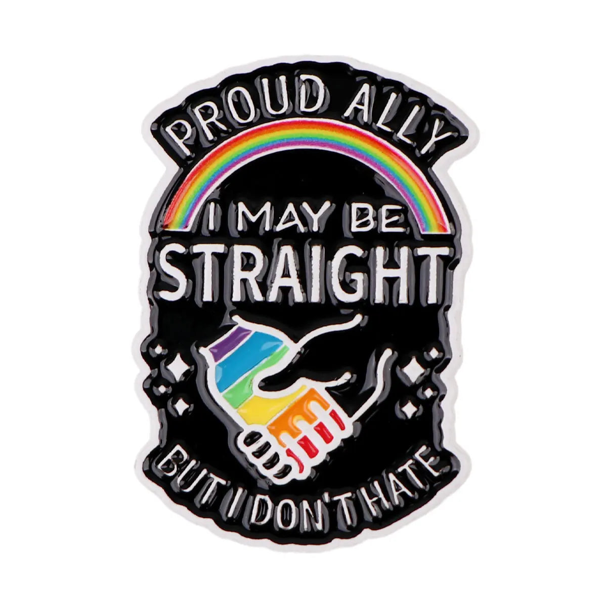 Cute Animal Rainbow Cat Enamel Pin LGBT Gay Brooches for Women Men Lapel Pins Badges on Backpack Gay Accessories Jewelry Gifts