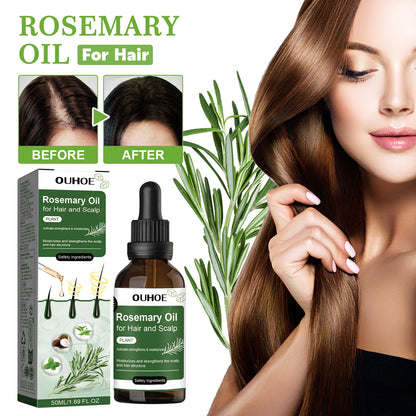 Hair Care Rosemary Oil Anti-Hair Loss Nourishing and Strengthening Hair Care Essential Oil Hair Care Rosemary Oil Anti-Hair Loss