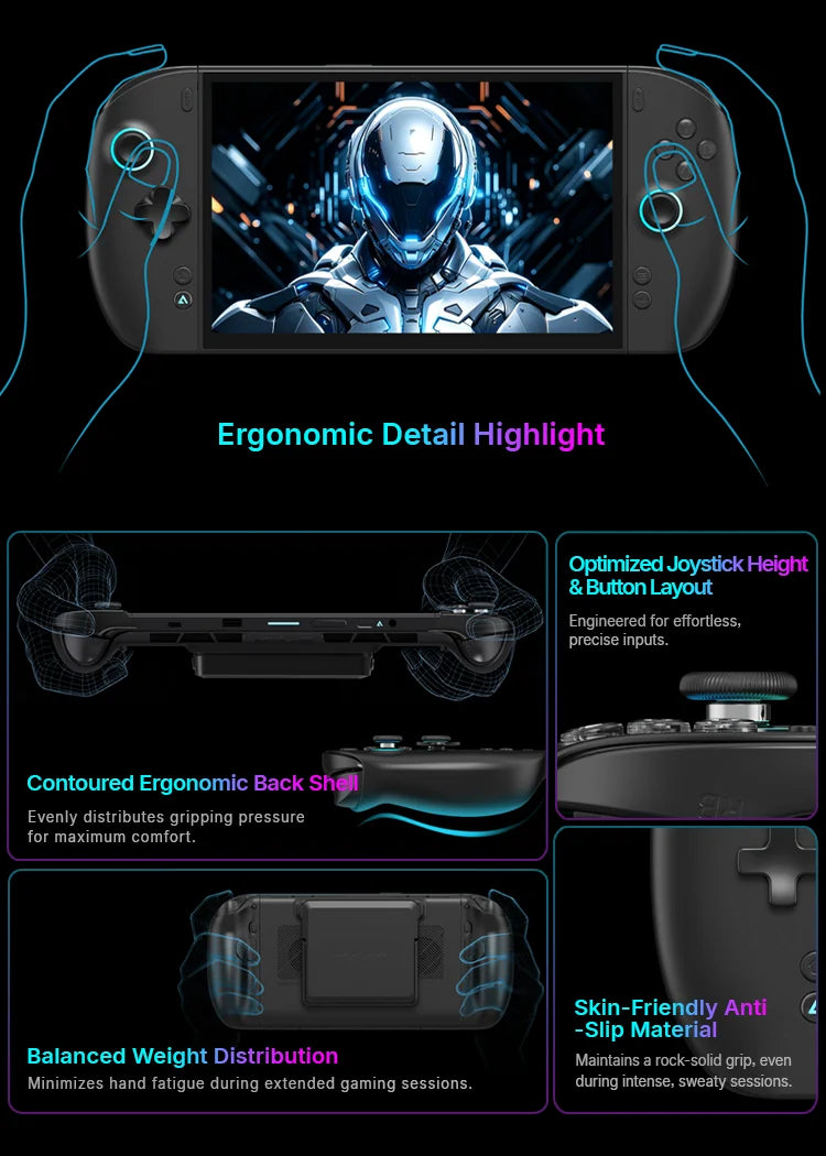 ONEXPLAYER X2 Mini 3-in-1 Handheld Game Console Intel Arc G3 Extreme 8.8'' AMOLED 144Hz Windows Portable Gaming PC Tablet Laptop