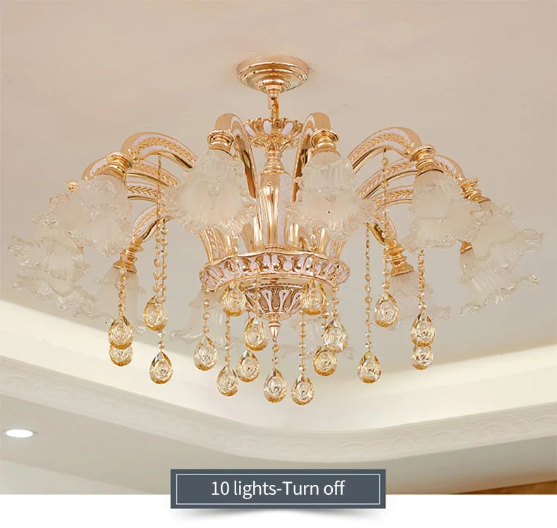 Nordic Modern Luxury Ceiling Chandelier Lighting 2025 Lustre Living Room Hotel Villa Lobby Crystal Hanging Lamp Luminaria Lights