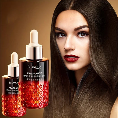 40ml Shiny Fragrance Hair Care Oil | Contains Moroccan Argan Oil | Smooths and Adds Shine, Tames Frizz | Emergency Essential for Dates/Commuting/Travel Photography | a Must-Have for Sofa Lovers, 40ml Per Bottle