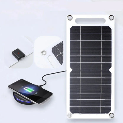30W Portable Solar Panel 5V Solar Plate WithUSB Safe Stabilize Charger For Power Bank Phone Outdoor Camping Home RV Gift