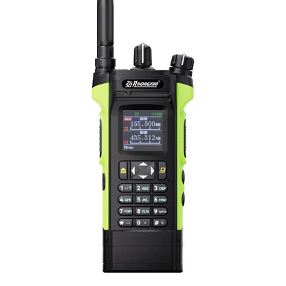 HONGXUN APX8000 Multi Band 12W Walkie Talkie Dual PTT Dual Display Wireless Copy Frequency High Power Type-c Handheld Ham Radio