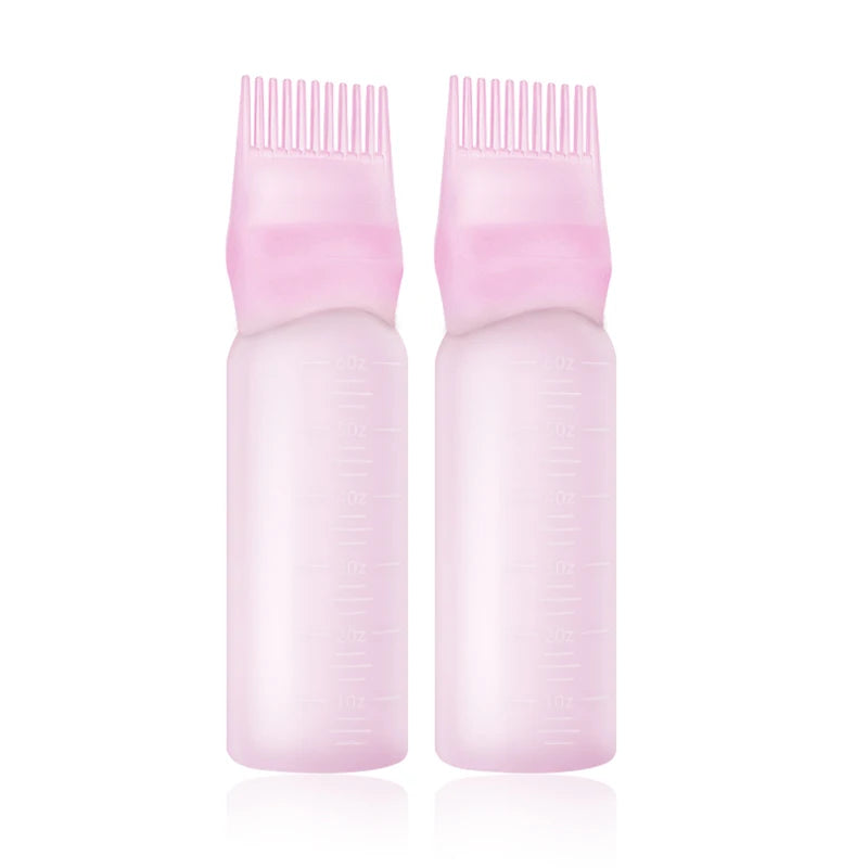 2/3pcs Hair Growth Essential Oil Applicator Bottle & 1ml Scalp Massage Comb Set - Anti-Loss, Scalp Care Tools for All Hair Types