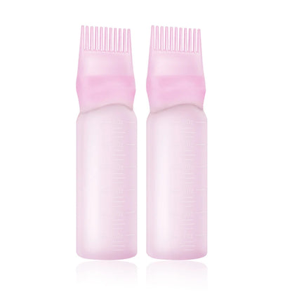 2/3pcs Hair Growth Essential Oil Applicator Bottle & 1ml Scalp Massage Comb Set - Anti-Loss, Scalp Care Tools for All Hair Types