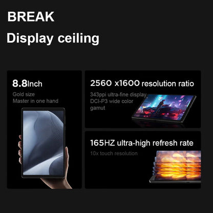 Lenovo Legion Y700 3rd Gen Gaming Tablet 8.8 inch Mini Pad 165Hz High Refresh Screen Snapdragon 8 Gen3 Learning Entertainment Vi