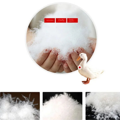 Women Winter Fox Fur Collar Short Puffer Jacket White Duck Down Thick Warm Loose Fit Parka Luxury Fashion Casual Outerwear Coat