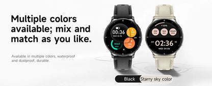2026 New 1.32" AMOLED Smartwatch Man 466*466 Resolution Bluetooth Call LED Flashlight Fitness Tracker Smart Watch For Men Women