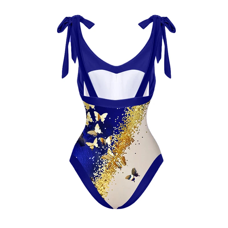 Two Piece Bikini Sexy Women Bandeau Biquini Female Swimsuit 2026 Print Push Up Swimwear Skirt Bathing Suits Cover Up Beachwear