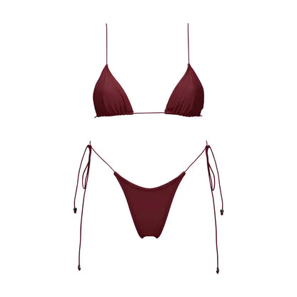 3Pcs Micro Bikini with Cover Up Women Swimsuit Sexy Bikinis Bandeau Biquini Female Swimwear Mesh Dress Bathing Suits Beachwear