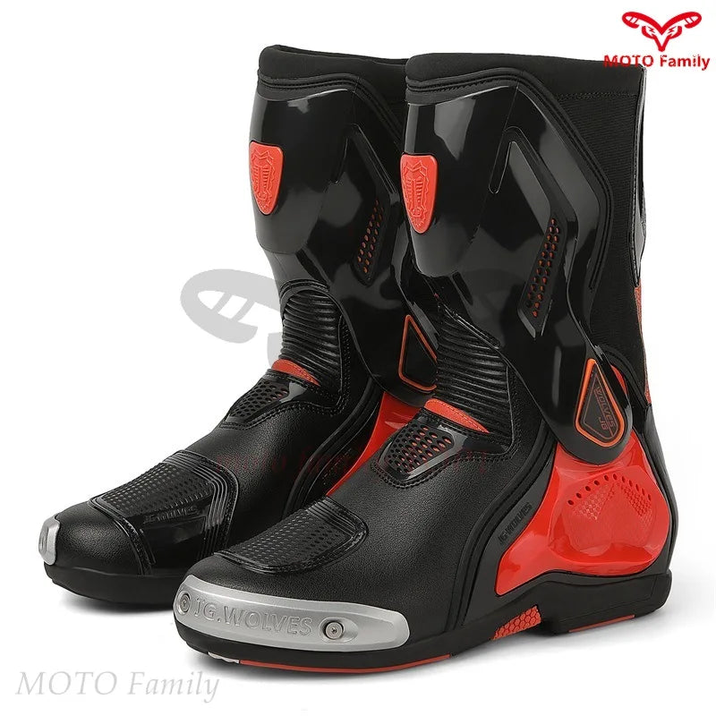 Motorcycle riding waterproof non-slip falling locomotive boots shoes universal  breathable knight  lightweight motorcycle boots