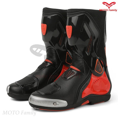 Motorcycle riding waterproof non-slip falling locomotive boots shoes universal  breathable knight  lightweight motorcycle boots