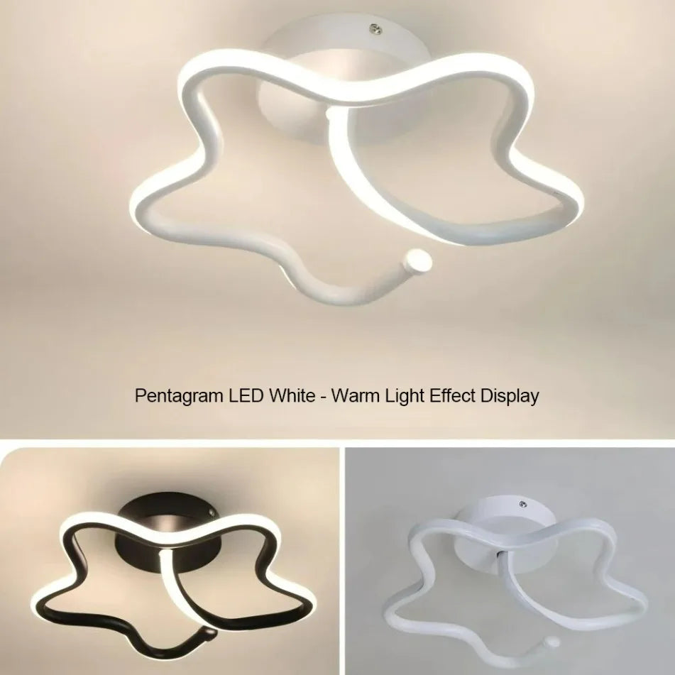 LED Strip Aisle Ceiling Lights Modern Minimalist Living Room Lamps For Balcony Entrance Staircase Home Decor Fixtures lighting