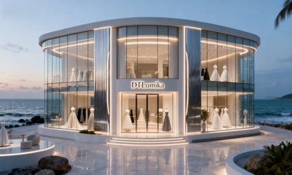 DTLumika Golden Lace Sexy Evening Dress Luxurious Crystals Beaded Bodice Prom Gown Customized Sparkling Mermaid Party Wear
