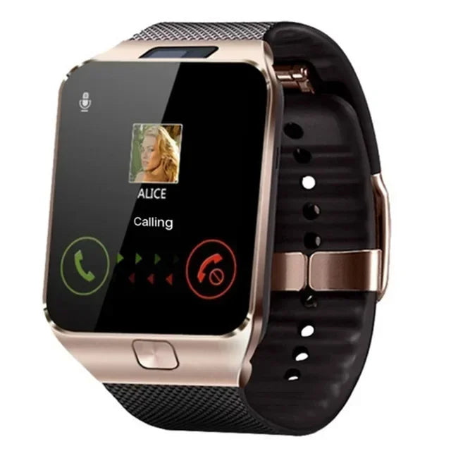 New Watches Mens 2025 Sport Watch Electronic Clock Support TF SIM Card Camera SMS Call Women Smartwatch for Android Phone