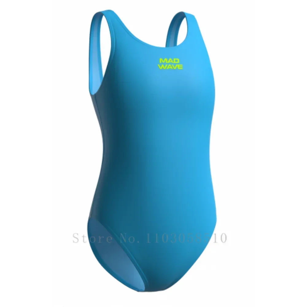 mad wave 8-14Years Girls Swimsuit Brand New Summer Children Girls One Piece Swimwear Swimsuits Beachwear Bathing Suits Monokini