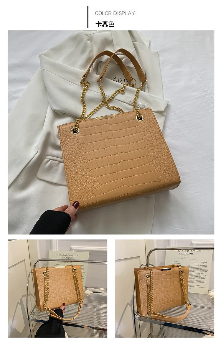 2026 Fashion Luxury Female Crossbody Bags for Women Designer Shoulder Bag Chain Solid Color Messenger Bag Handbags