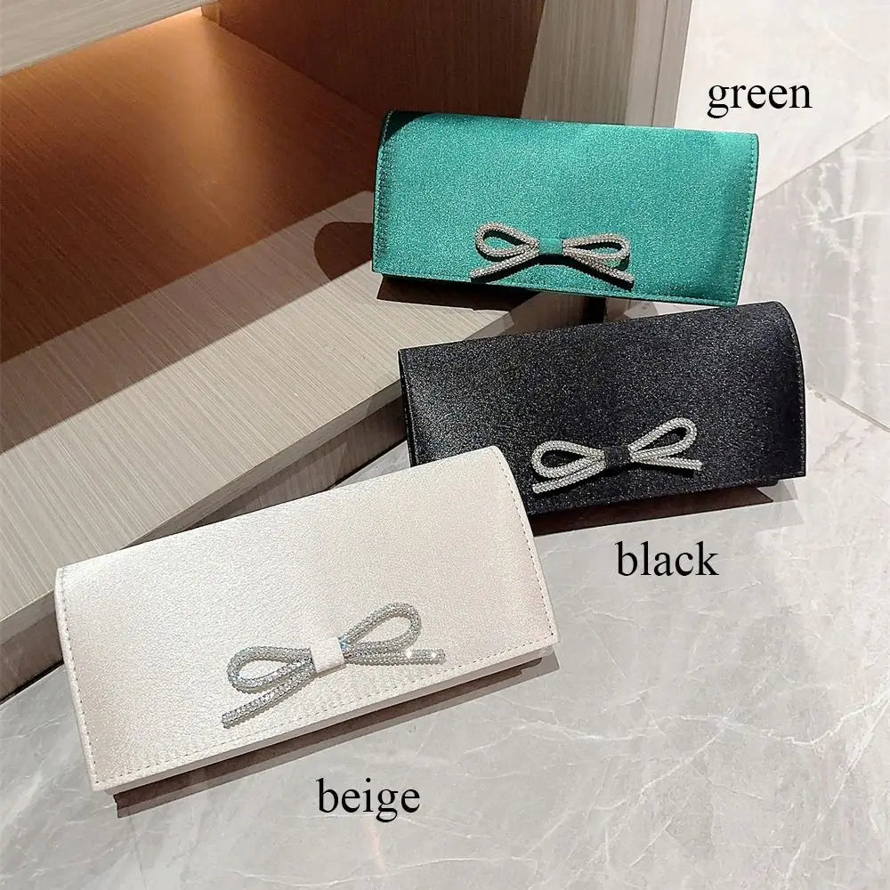 Luxury Sequins Silk Evening Bags Silver Clutch Bag Chain Bags Women Ladies