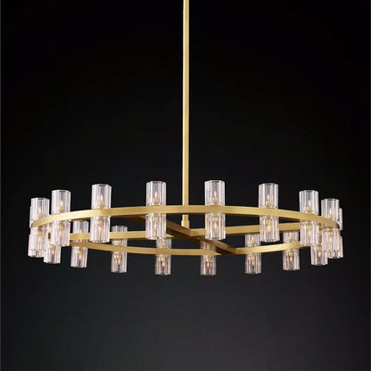 Villa Duplex Chandelier New Light Luxury Light Post Modern Crystal Chandelier Light Luxury For Living Room Lamp Home Decoration