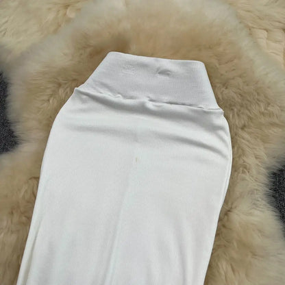 2026 Summer Fashion New Women's Elegant Design Sensual Hip Hugging Half Length Skirt Sexy High Waist Mid Length Fishtail Skirt