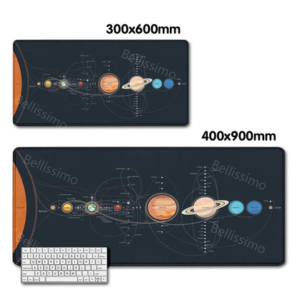 mouse pad Gamer Space Universe Solar System New Home Computer teclado Mousepad Soft offices accessories Carpet Computer desk mat