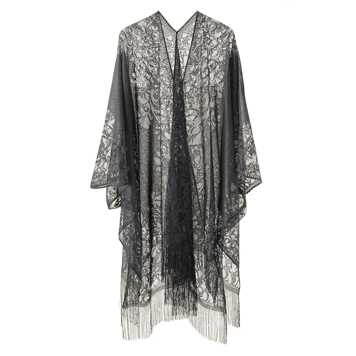 Women Sun Protection Shawl Lady Summer Hollow Out Lace Cardigan Holiday Bikini Blouse Breathable Beach Cape Sexy Long Tippet