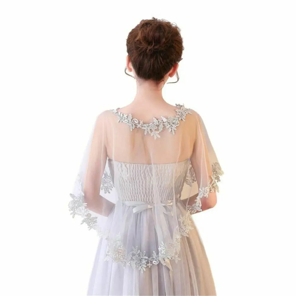 Summer Casual Party Evening Dress Shawl Elegant Lace Shawl Wedding Cape