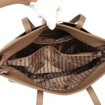 High Quality Leather Shoulder Crossbody Messenger Tote Bag Large Handbag Purses Genuine Brand Luxury Designer Women Bags