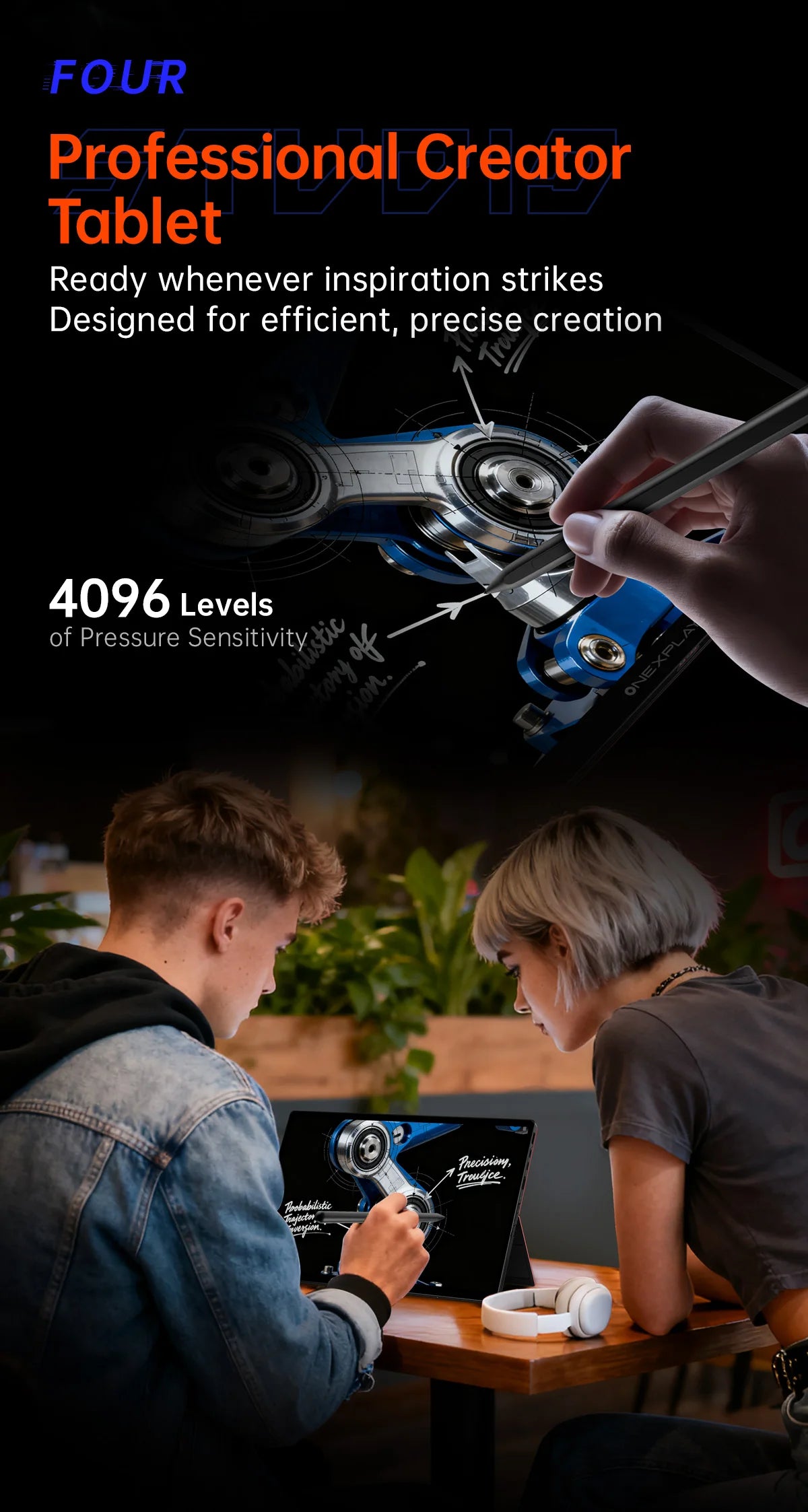 OneXPlayer Super X Gaming Laptop AMD Ryzen AI Max+395 14-inch 2.8K 60/120Hz AMOLED Tablet Windows 11 Fingerprint Unlock WIFI 7