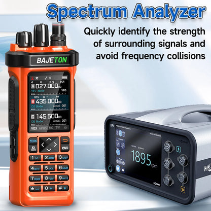 BAJETON BJ-9000 Walkie Talkie Bluetooth Programming GPS APRS 10W CB/SSB/HF Wireless Copy Frequency For RT-950PRO RT-950 Radio