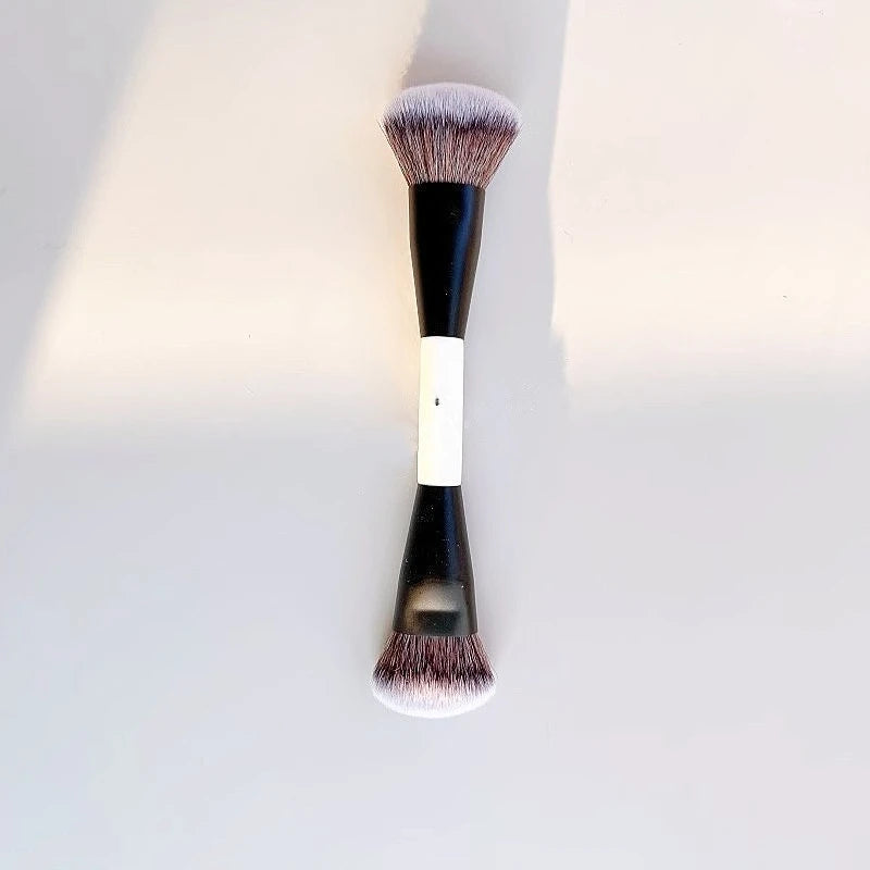 Dual-Ended Foundation Face Brush F4 Powder F1 Blush Contour F2 Makeup Brushes with Box Packaging