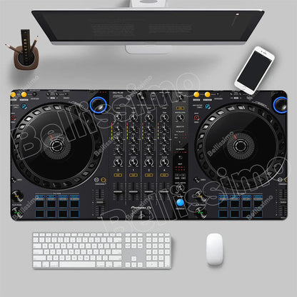 Mouse Pad Music Radio Dj Panel Gamer printon demand Custom Computer MousePad Natural Rubber Office Soft PC Accessory Desktop Pad