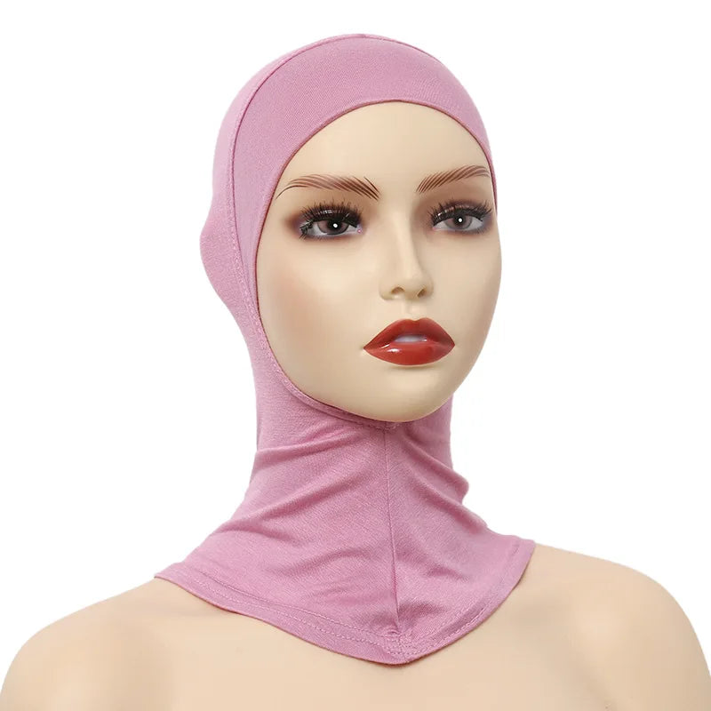 Women Muslim Underscarf Head Cover Muslim Headscarf Inner Hijab Caps Islamic Underscarf Ninja Hijab Scarf Hat Cap Bonnet