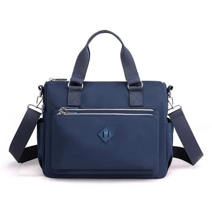 High-grade fabrics,Women's Shoulder bag Female Top-Handle bag Handbag Waterproof Nylon CrossBody Bag Ladies Messenger Bag