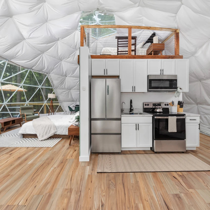 9M Luxury Geodesic Dome Tent Waterproof PVC Outdoor Glamping Hotel Resort Restaurant Camping Event Customizable Dome House