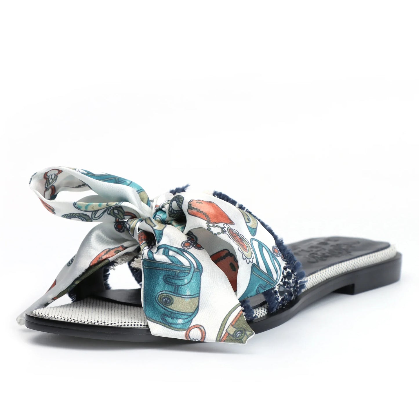 Flat Luxury Rhinestone Sandals Women's Summer Brand Sandals Cute Slide Sandals 204