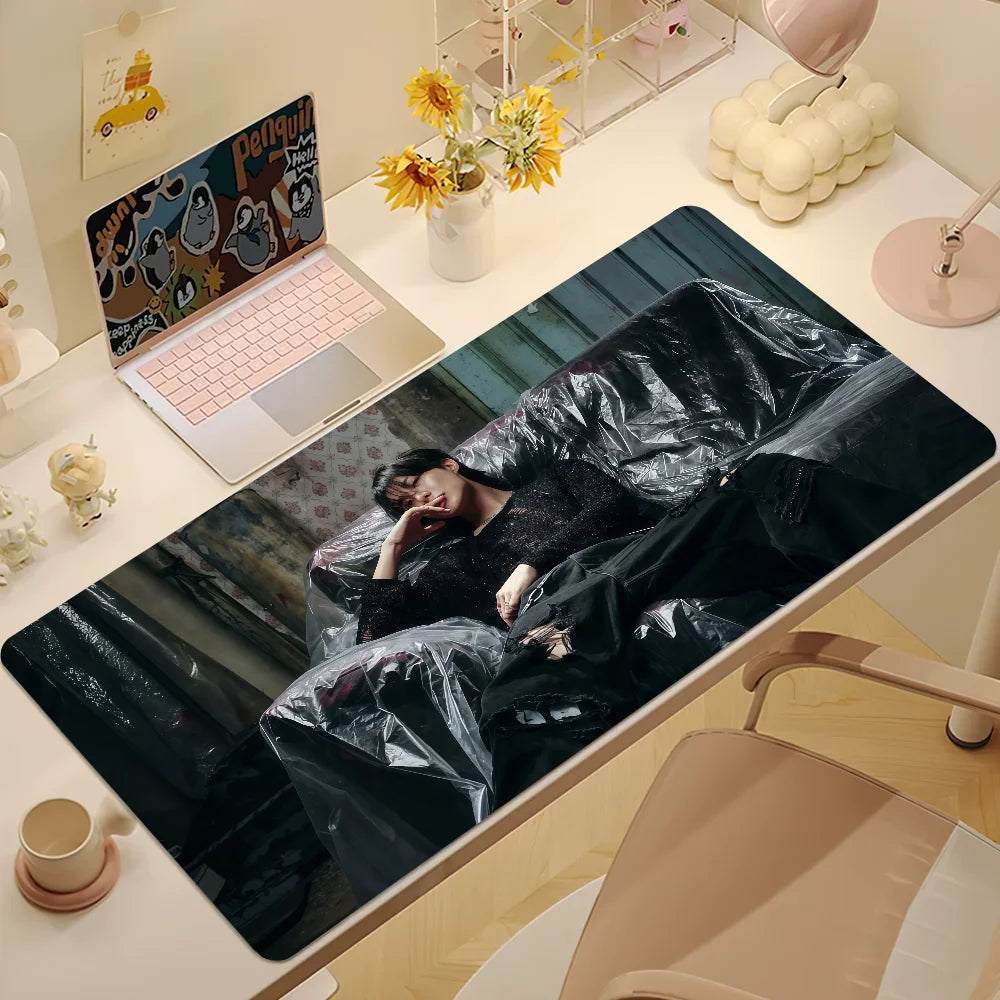 Mouse J It Pad Anti-fray Home Custom Dancer Ergonomic Office Hope Rubber Girl Large Singer Desk Mat Keyboard PC Killin Non-slip